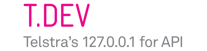 Telstra Dev logo