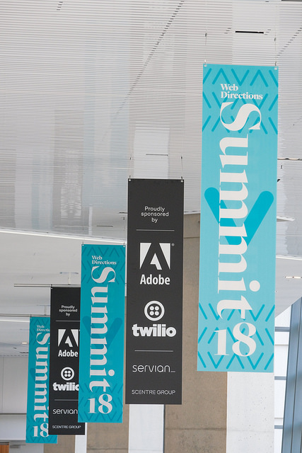 Banners at our 2018 Summit